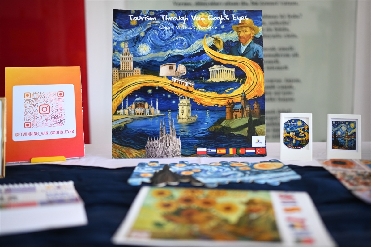 Dijital Çağın Genç Ressamları: Lise Öğrencileri Van Gogh’u Türkiye ve Avrupa Turuna Çıkardı!